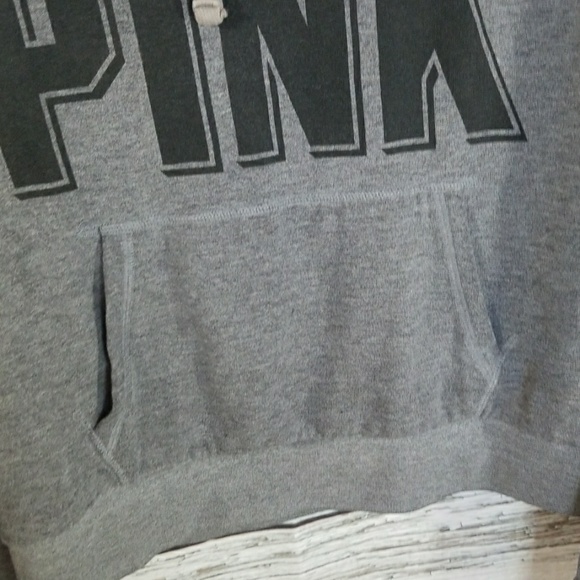 Victoria Secret Pink hooded pullover sweatshirt M - Picture 6 of 7